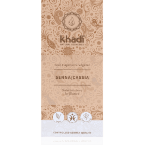 Coloration permanente végétale Senna/Cassia - KHADI
