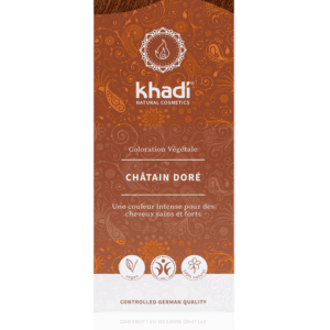 Coloration végétale CHÂTAIN DORÉ - KHADI