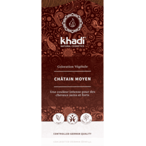 Coloration végétale CHÂTAIN MOYEN - KHADI
